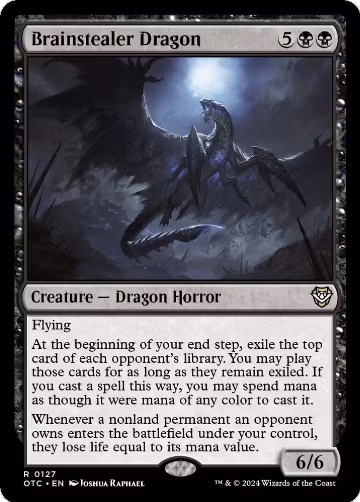 Brainstealer Dragon (127), Commander: Outlaws of Thunder Junction — Magic card price