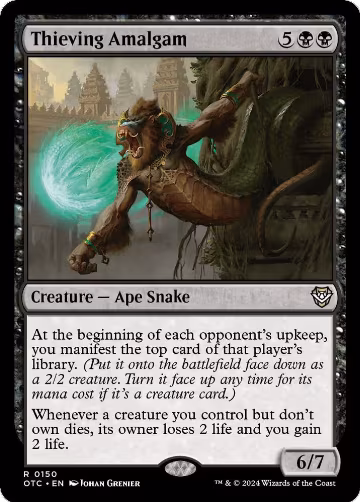 Thieving Amalgam (150), Commander: Outlaws of Thunder Junction — Magic card price