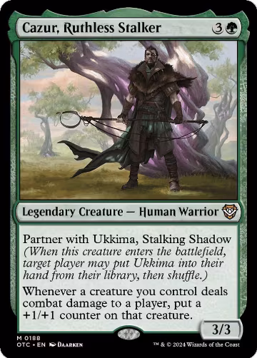 Cazur, Ruthless Stalker (188), Commander: Outlaws of Thunder Junction — Magic card price