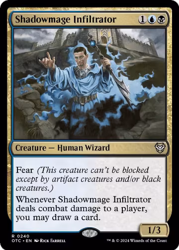 Shadowmage Infiltrator (240), Commander: Outlaws of Thunder Junction — Magic card price