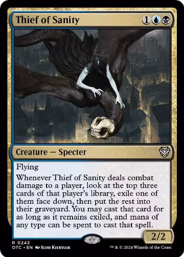 Thief of Sanity (243), Commander: Outlaws of Thunder Junction — Magic card price