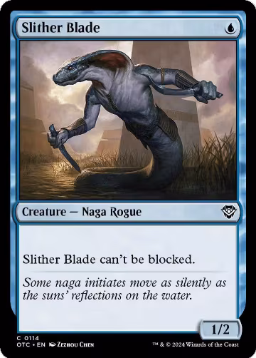 Slither Blade (114), Commander: Outlaws of Thunder Junction — Magic card price
