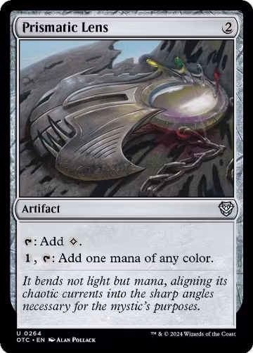 Prismatic Lens (264), Commander: Outlaws of Thunder Junction — Magic card price
