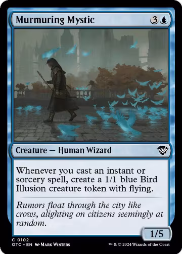 Murmuring Mystic (102), Commander: Outlaws of Thunder Junction — Magic card price