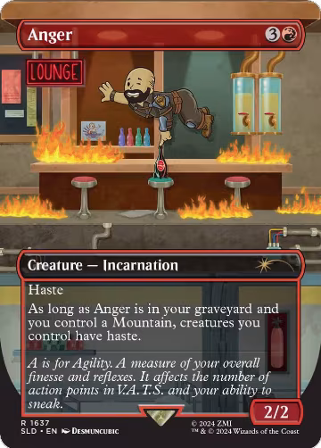 Anger (1637) (1637), Secret Lair Drop Series — Magic card price