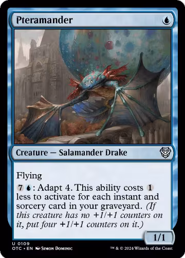 Pteramander (109), Commander: Outlaws of Thunder Junction — Magic card price
