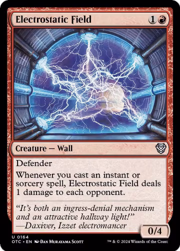 Electrostatic Field (164), Commander: Outlaws of Thunder Junction — Magic card price