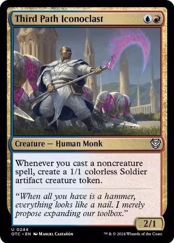 Third Path Iconoclast (244), Commander: Outlaws of Thunder Junction — Magic card price