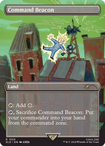 Command Beacon (1533), Secret Lair Drop Series — Magic card price