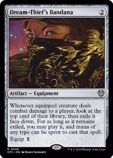 Dream-Thief's Bandana (38), Commander: Outlaws of Thunder Junction — Magic card price