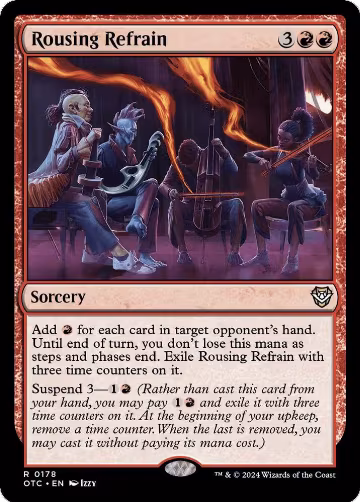 Rousing Refrain (178), Commander: Outlaws of Thunder Junction — Magic card price