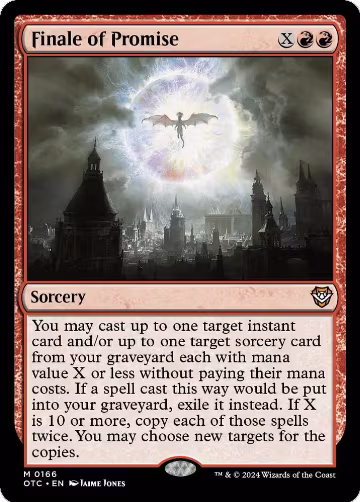 Finale of Promise (166), Commander: Outlaws of Thunder Junction — Magic card price