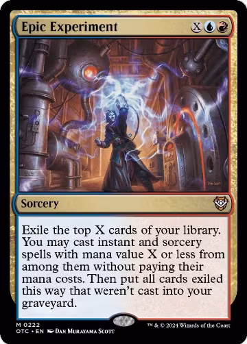 Epic Experiment (222), Commander: Outlaws of Thunder Junction — Magic card price