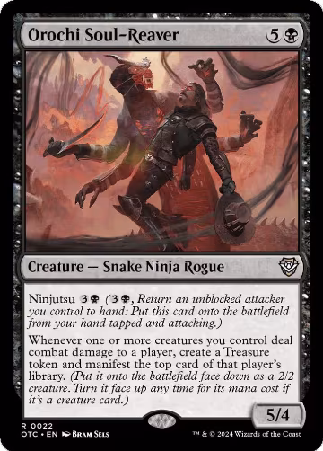 Orochi Soul-Reaver (22), Commander: Outlaws of Thunder Junction — Magic card price
