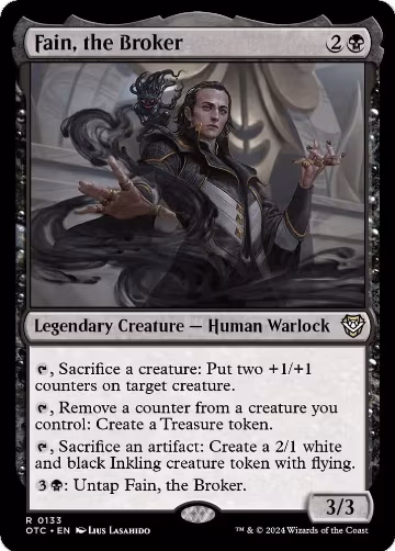 Fain, the Broker (133), Commander: Outlaws of Thunder Junction — Magic card price