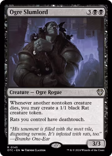 Ogre Slumlord (145), Commander: Outlaws of Thunder Junction — Magic card price