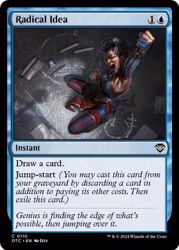 Radical Idea (110), Commander: Outlaws of Thunder Junction — Magic card price
