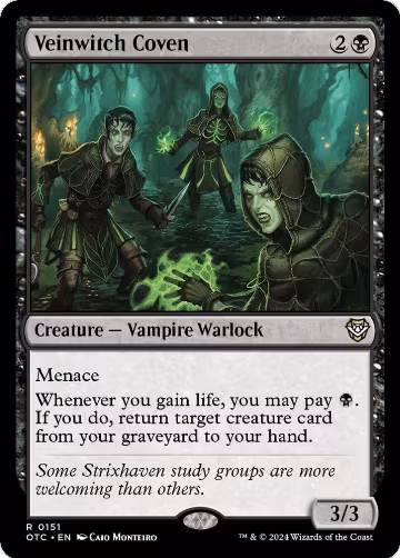 Veinwitch Coven (151), Commander: Outlaws of Thunder Junction — Magic card price