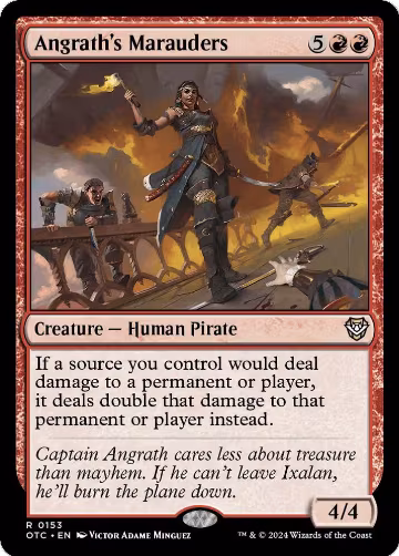 Angrath's Marauders (153), Commander: Outlaws of Thunder Junction — Magic card price