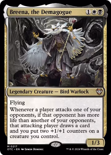 Breena, the Demagogue (217), Commander: Outlaws of Thunder Junction — Magic card price