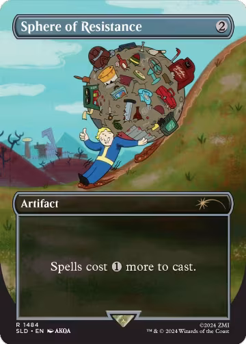 Sphere of Resistance (1484), Secret Lair Drop Series — Magic card price