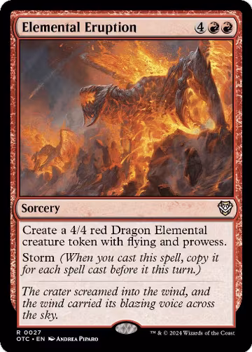 Elemental Eruption (27), Commander: Outlaws of Thunder Junction — Magic card price