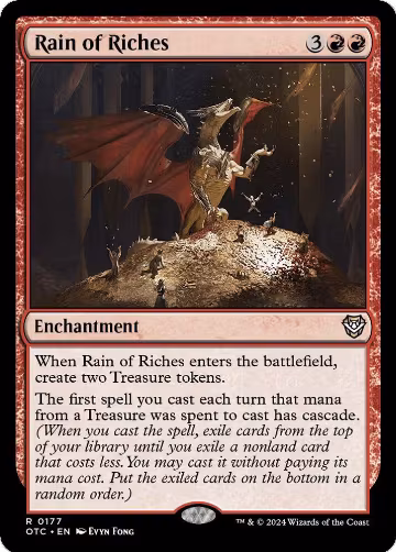 Rain of Riches (177), Commander: Outlaws of Thunder Junction — Magic card price