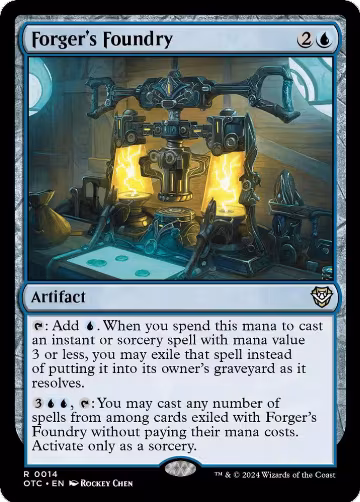 Forger's Foundry (14), Commander: Outlaws of Thunder Junction — Magic card price