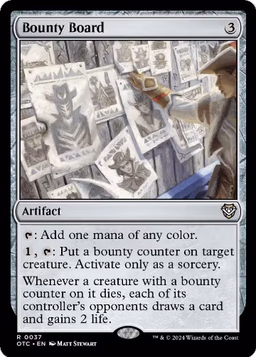 Bounty Board (37), Commander: Outlaws of Thunder Junction — Magic card price