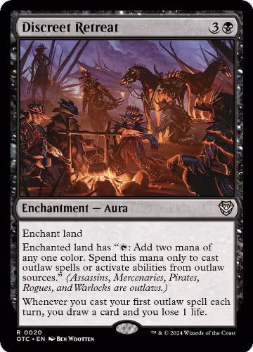 Discreet Retreat (20), Commander: Outlaws of Thunder Junction — Magic card price