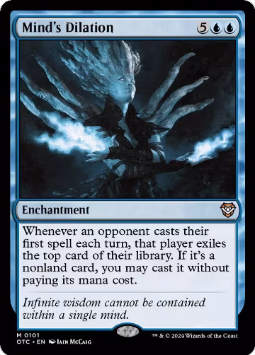Mind's Dilation (101), Commander: Outlaws of Thunder Junction — Magic card price
