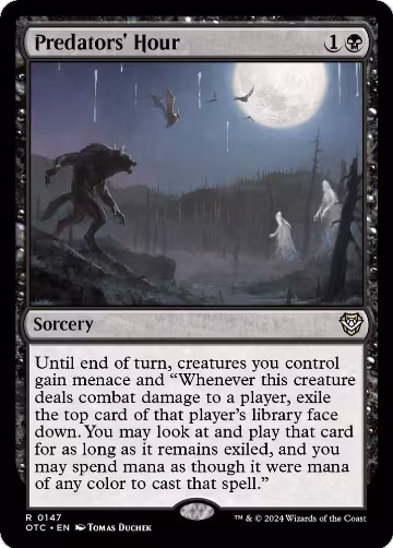 Predators' Hour (147), Commander: Outlaws of Thunder Junction — Magic card price