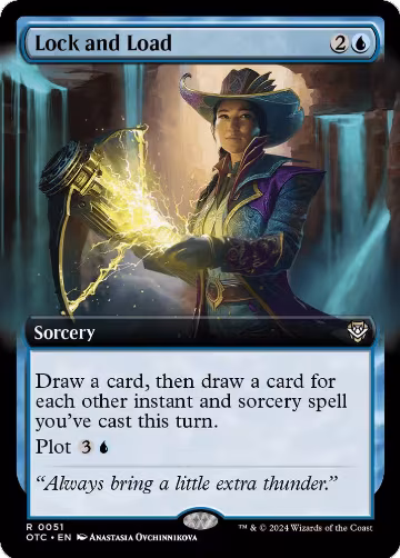 Lock and Load (Extended Art) (51), Commander: Outlaws of Thunder Junction — Magic card price