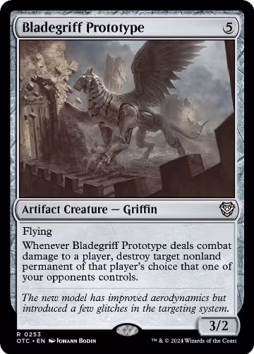 Bladegriff Prototype (253), Commander: Outlaws of Thunder Junction — Magic card price