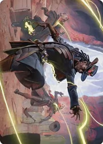 Lilah, Undefeated Slickshot Art Card (26), Art Series: Outlaws of Thunder Junction — Magic card price