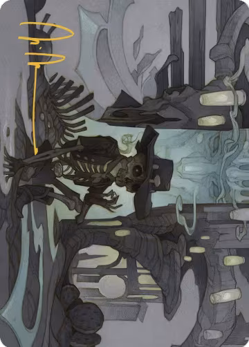 Tinybones Joins Up Art Card (Gold-Stamped Signature) (9) — card price