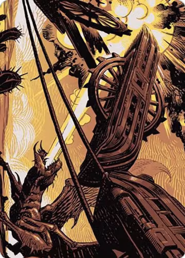 Cruel Ultimatum Art Card (43), Art Series: Outlaws of Thunder Junction — Magic card price