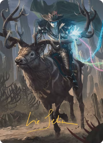 Oko, the Ringleader Art Card (54/54) (Gold-Stamped Signature) (54), Art Series: Outlaws of Thunder Junction — Magic card price