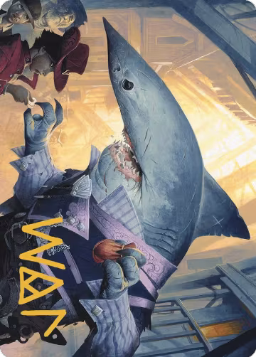 Loan Shark Art Card (Gold-Stamped Signature) (6), Art Series: Outlaws of Thunder Junction — Magic card price