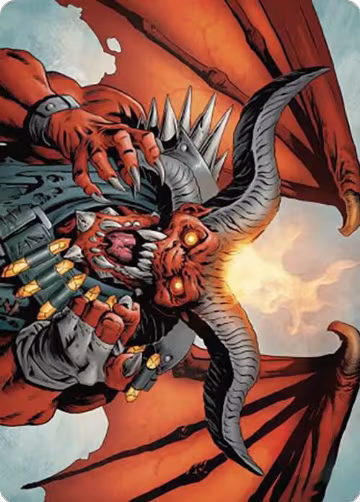 Rakdos, the Muscle Art Card (53), Art Series: Outlaws of Thunder Junction — Magic card price