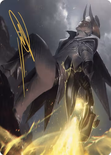 Ruthless Lawbringer Art Card (Gold-Stamped Signature) (32), Art Series: Outlaws of Thunder Junction — Magic card price