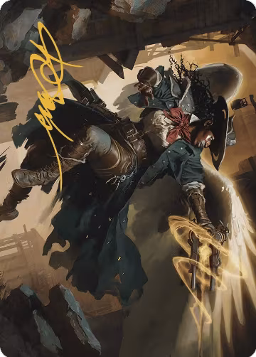 Archangel of Tithes Art Card (Gold-Stamped Signature) (1), Art Series: Outlaws of Thunder Junction — Magic card price