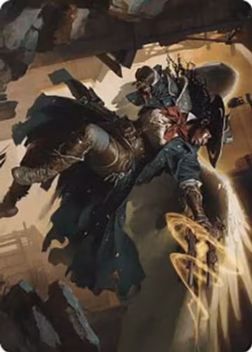 Archangel of Tithes Art Card (1), Art Series: Outlaws of Thunder Junction — Magic card price
