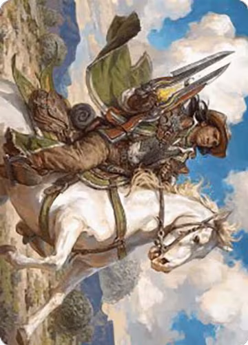 Wylie Duke, Atiin Hero Art Card (35), Art Series: Outlaws of Thunder Junction — Magic card price