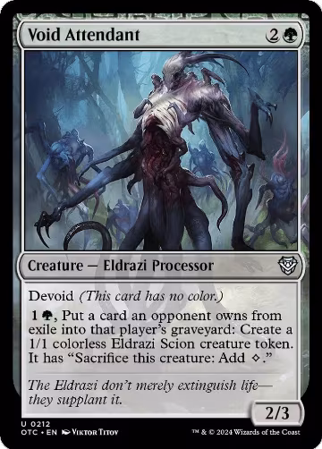 Void Attendant (212), Commander: Outlaws of Thunder Junction — Magic card price