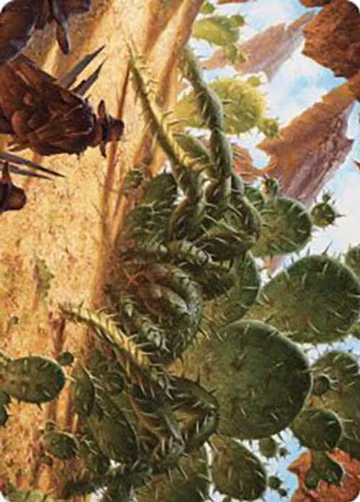 Cactarantula Art Card (12), Art Series: Outlaws of Thunder Junction — Magic card price