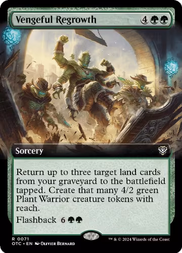 Vengeful Regrowth (Extended Art) (71), Commander: Outlaws of Thunder Junction — Magic card price