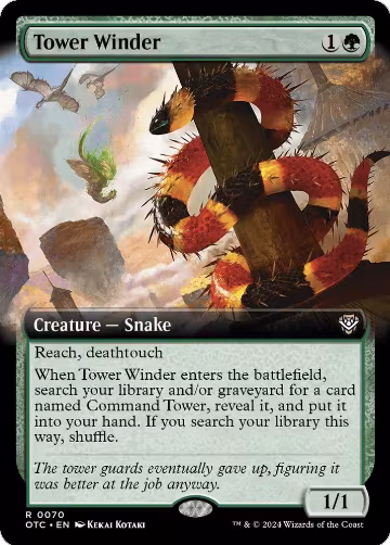 Tower Winder (Extended Art) (70), Commander: Outlaws of Thunder Junction — Magic card price