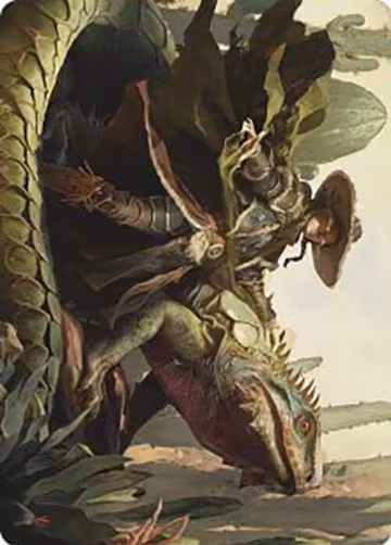 Outcaster Trailblazer Art Card (14), Art Series: Outlaws of Thunder Junction — Magic card price