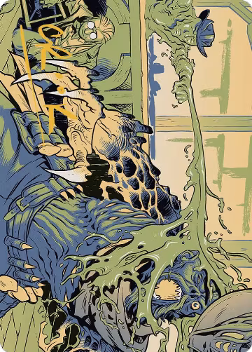 Voidslime Art Card (Gold-Stamped Signature) (49), Art Series: Outlaws of Thunder Junction — Magic card price